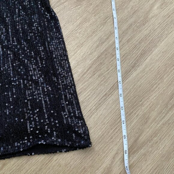 NWT City Chic Womens Savanna Sequin Jumpsuit One Shoulder Black Plus Size L/20 - Picture 15 of 16